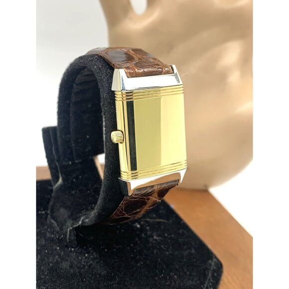 Jaeger-LeCoultre Reverso Women's Watch 260.5.08 Swiss Quartz 20x33mm Gold Steel - Picture 7 of 14